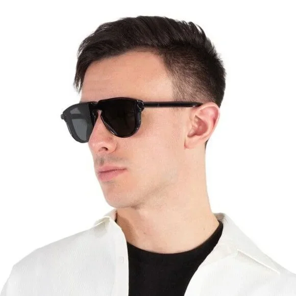 NEW BURBERRY BE4427 4111/87 UNISEX HAVANA BLUE SUNGLASSES BURBERRY BE4427 411187 - Picture 4 of 11